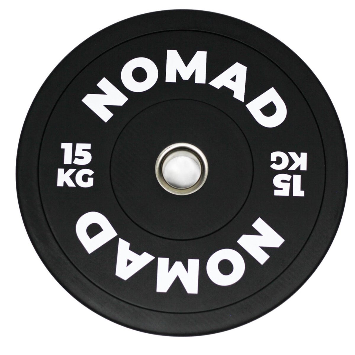 Black Bumper Plates - NomadStrengthCo (Pair) - Desert Barbell