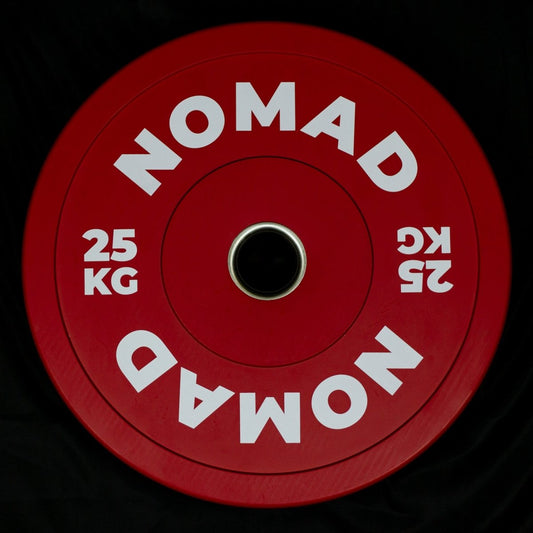 Colored Bumper Plates - NomadStrengthCo (Pair) - Desert Barbell