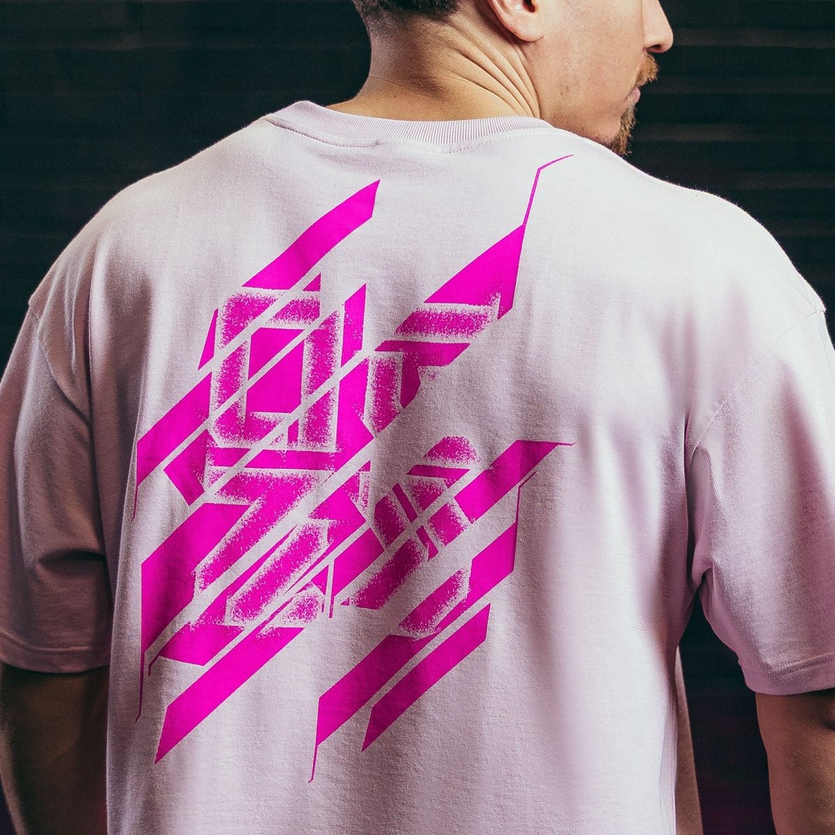 Nova Oversized T-Shirt Unisex Pastel Pink - Desert Barbell