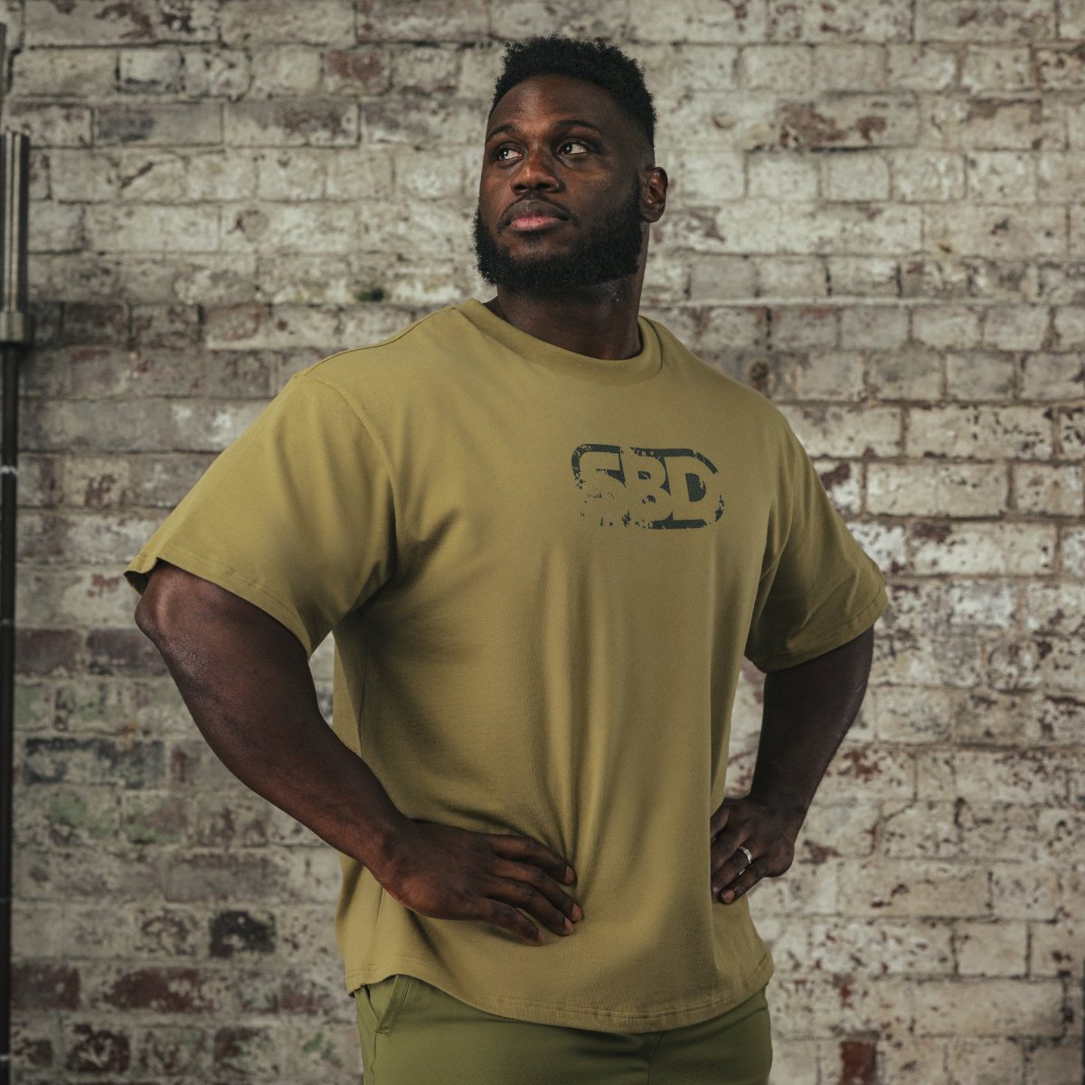 Resolve Oversized T-shirt (Sand) - Desert Barbell