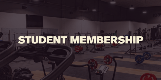 Student monthly membership, pre - paid - Desert Barbell