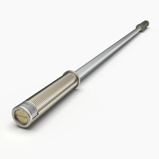 The Fiver - Short bar - 12kg Barbell - Stainless Shaft - Desert Barbell