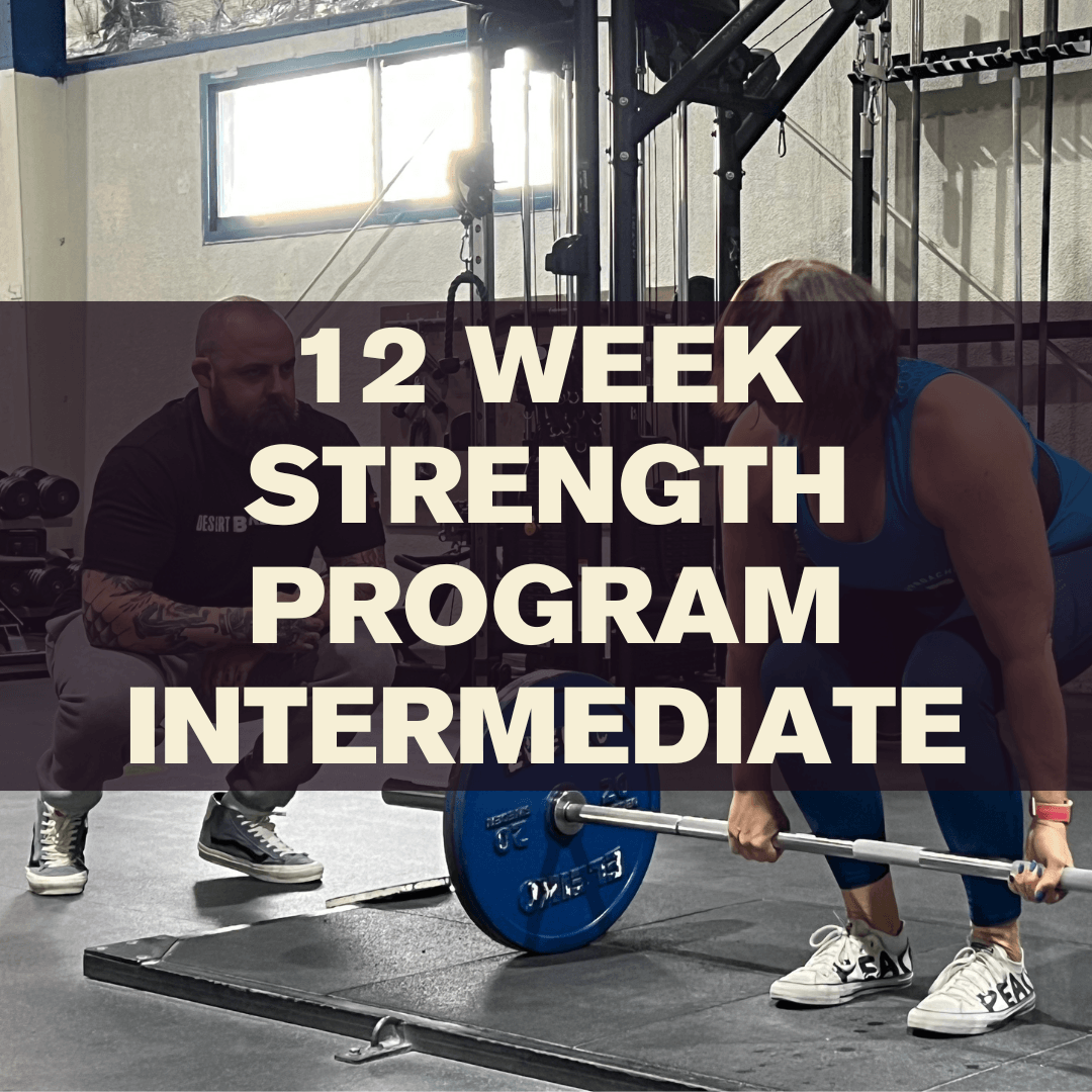 12 Week Strength Program Intermediate