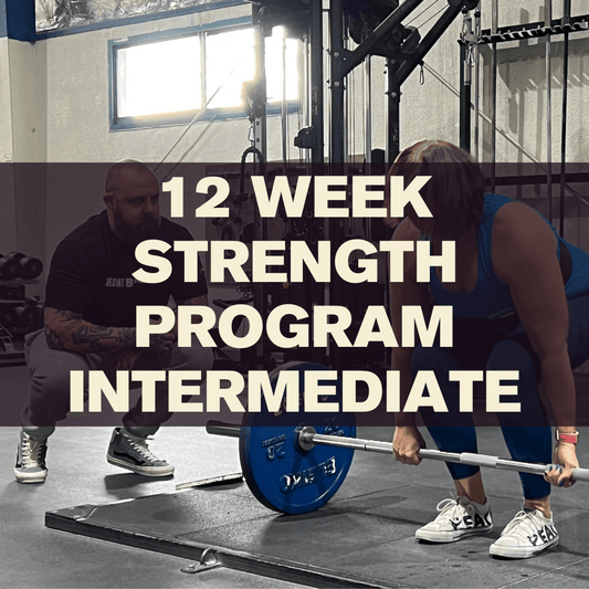 12 Week Strength Program, Intermediate - Desert Barbell