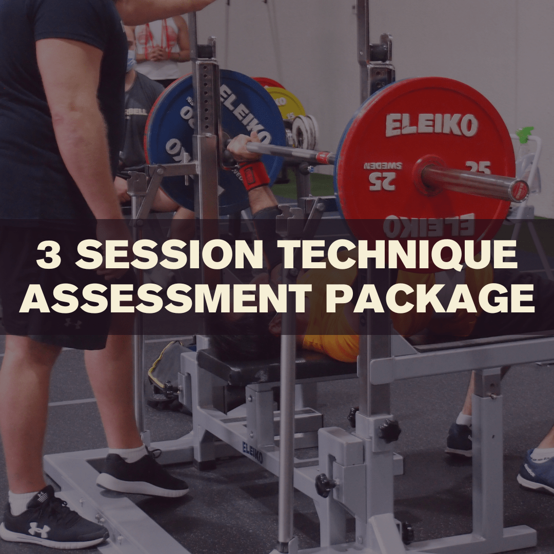 3 session technique assessment package - Desert Barbell