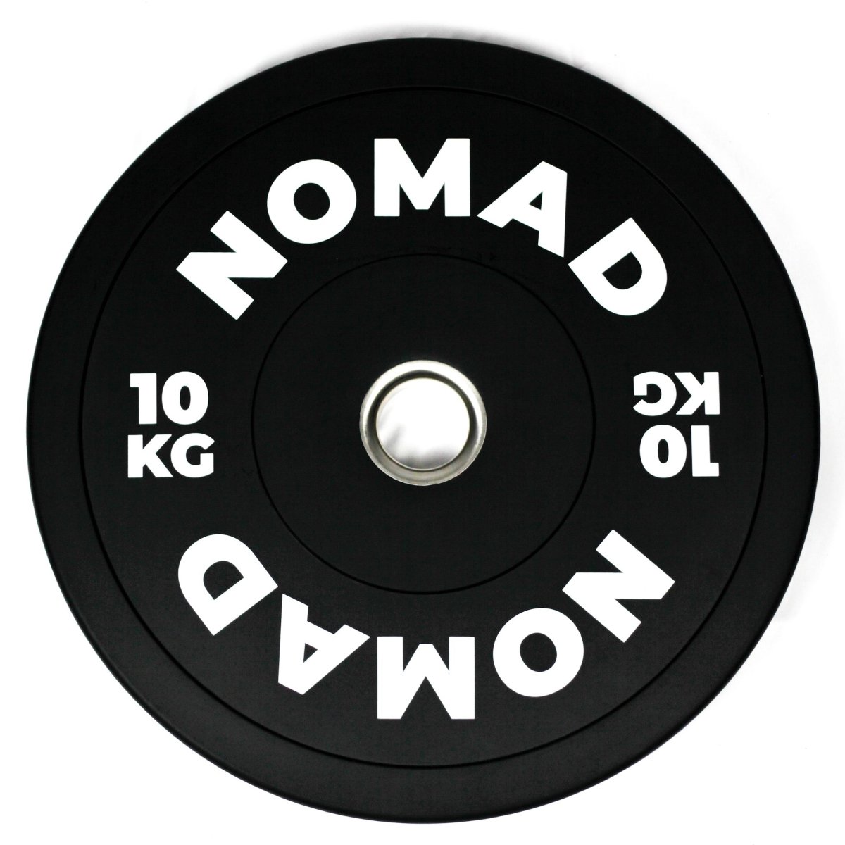 Black Bumper Plates - NomadStrengthCo (Pair) - Desert Barbell
