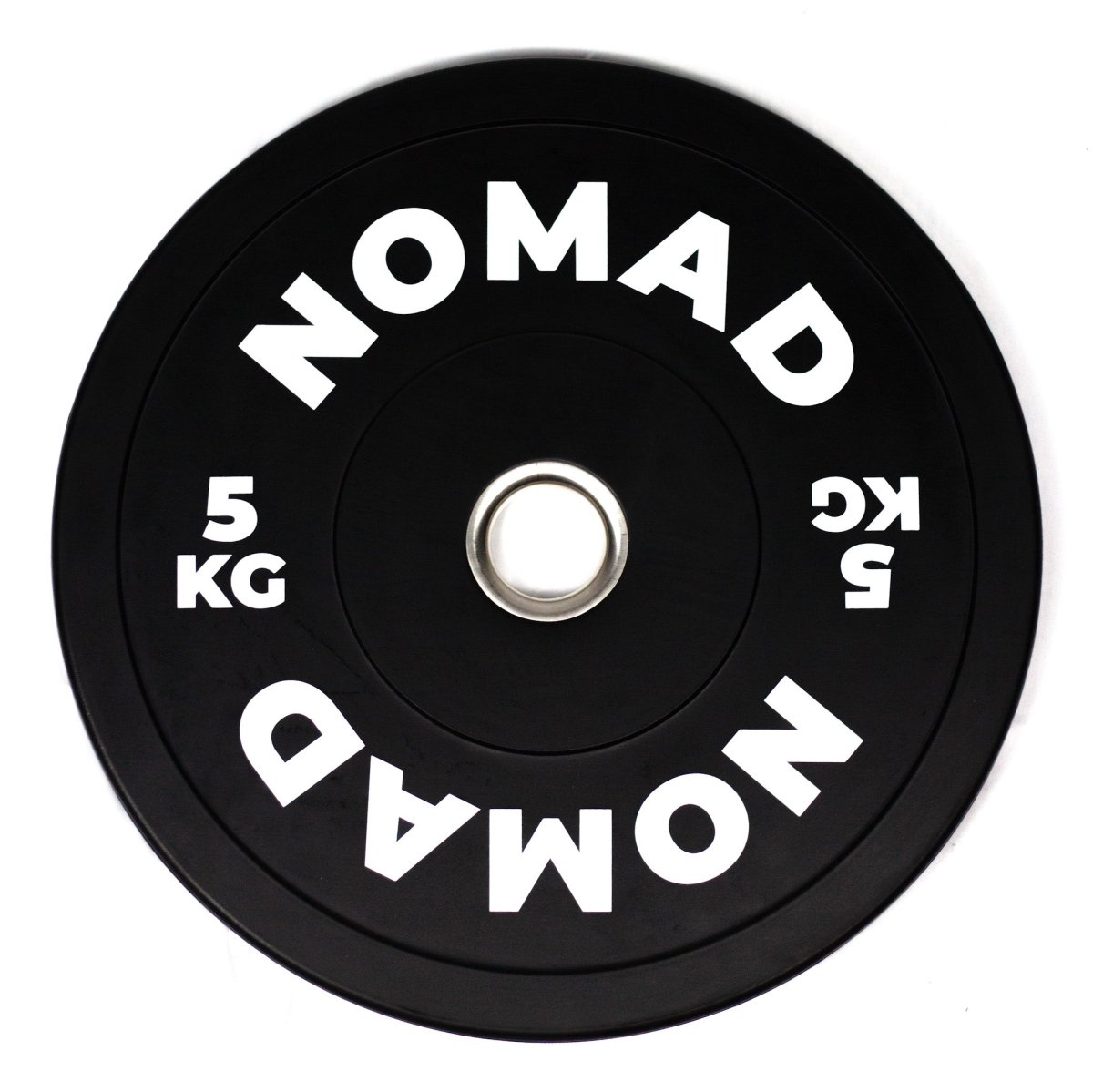 Black Bumper Plates - NomadStrengthCo (Pair) - Desert Barbell