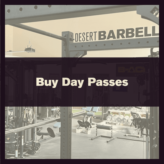 Buy Day Passes - Desert Barbell